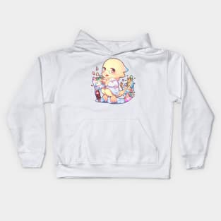 undertale- alphys Kids Hoodie